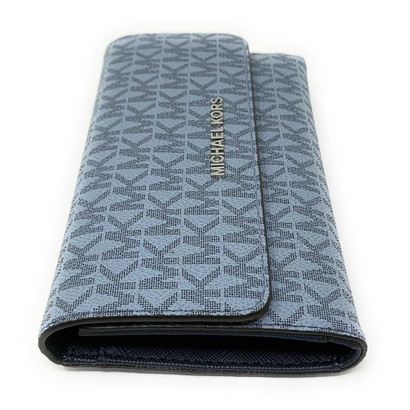 Michael Kors Jet Set Travel Large Trifold Wallet - Picture 3 of 4